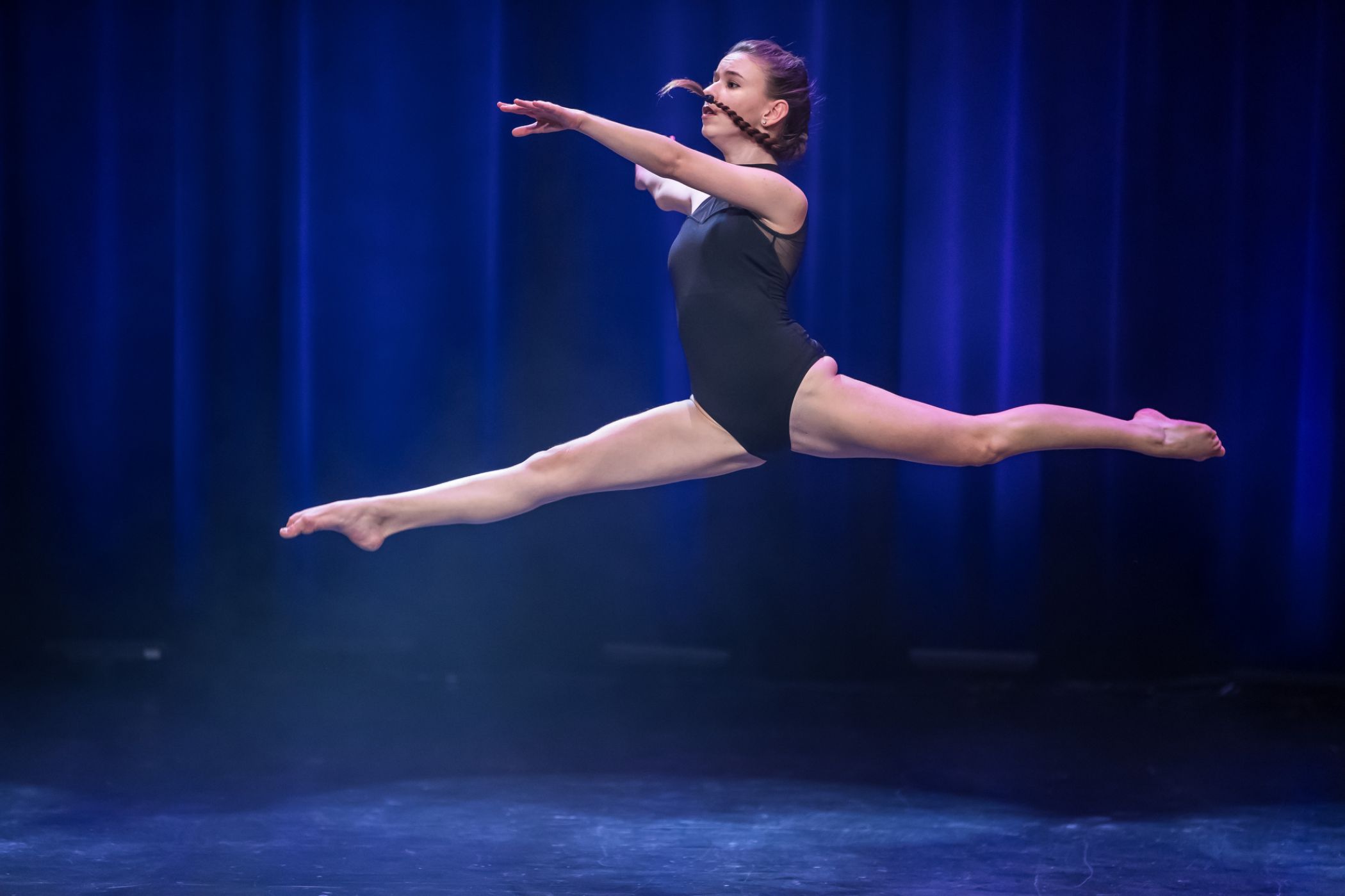 Première compétitrice.