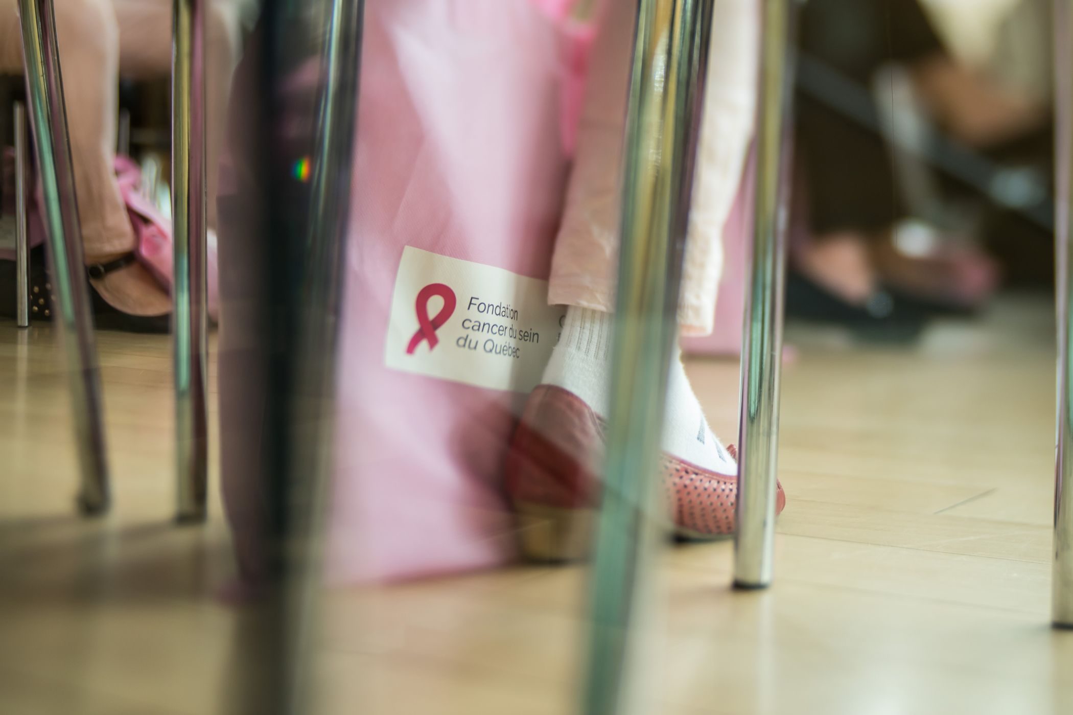 Les participants ont reçus un sac contenant de l'information utiles.