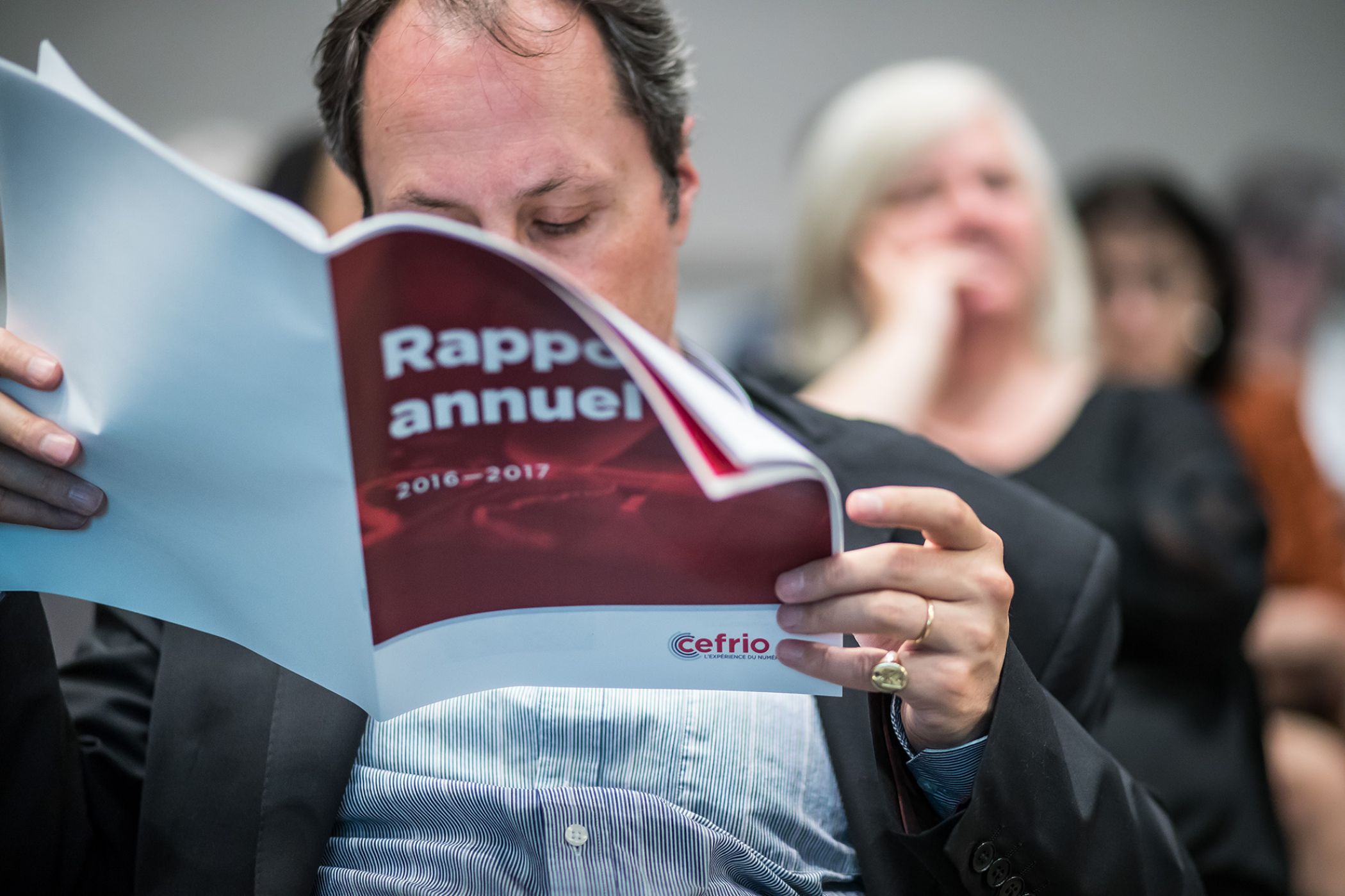 Lecture du rapport annuelle.