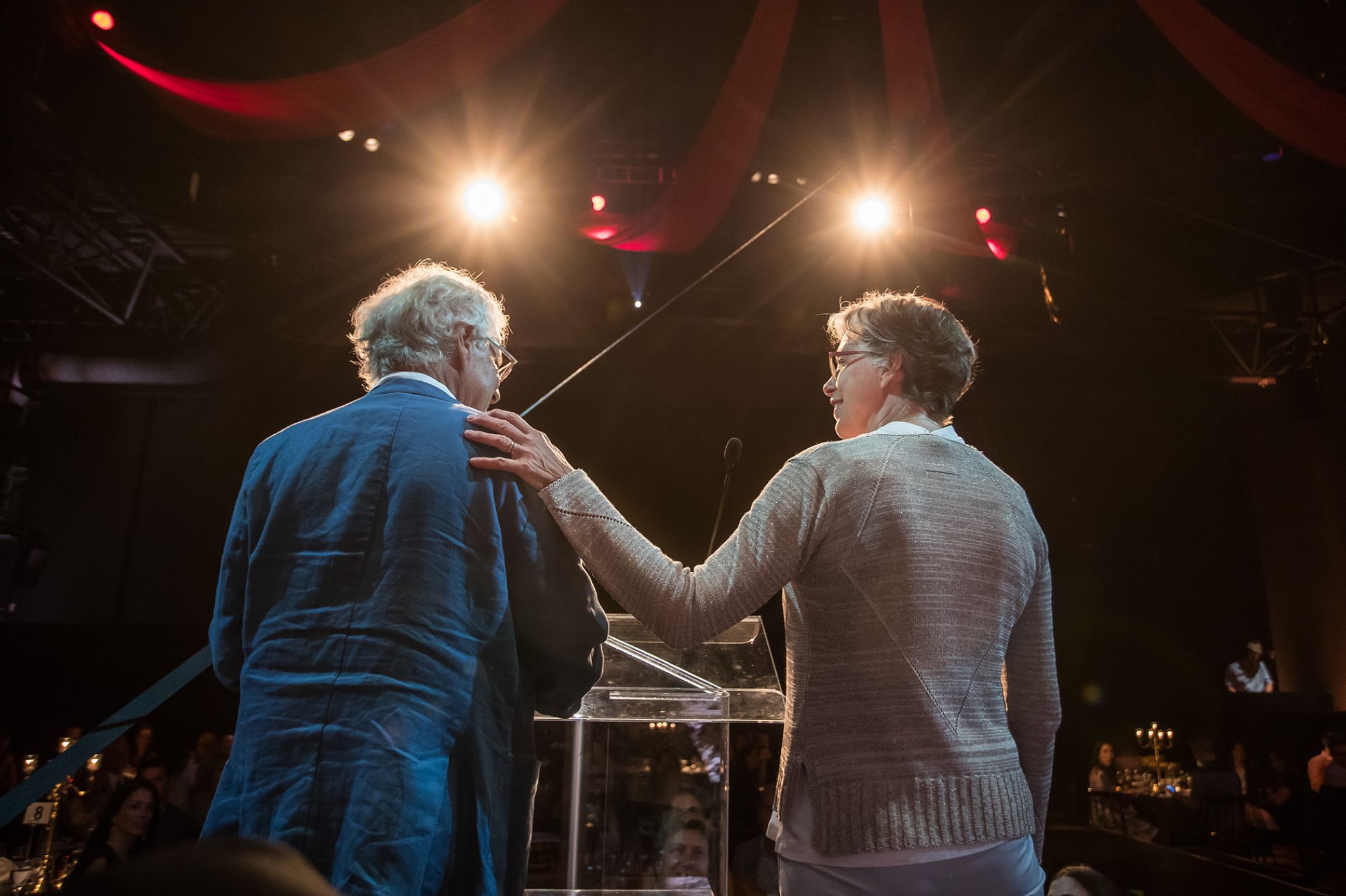 honorés lors d'un événement privé