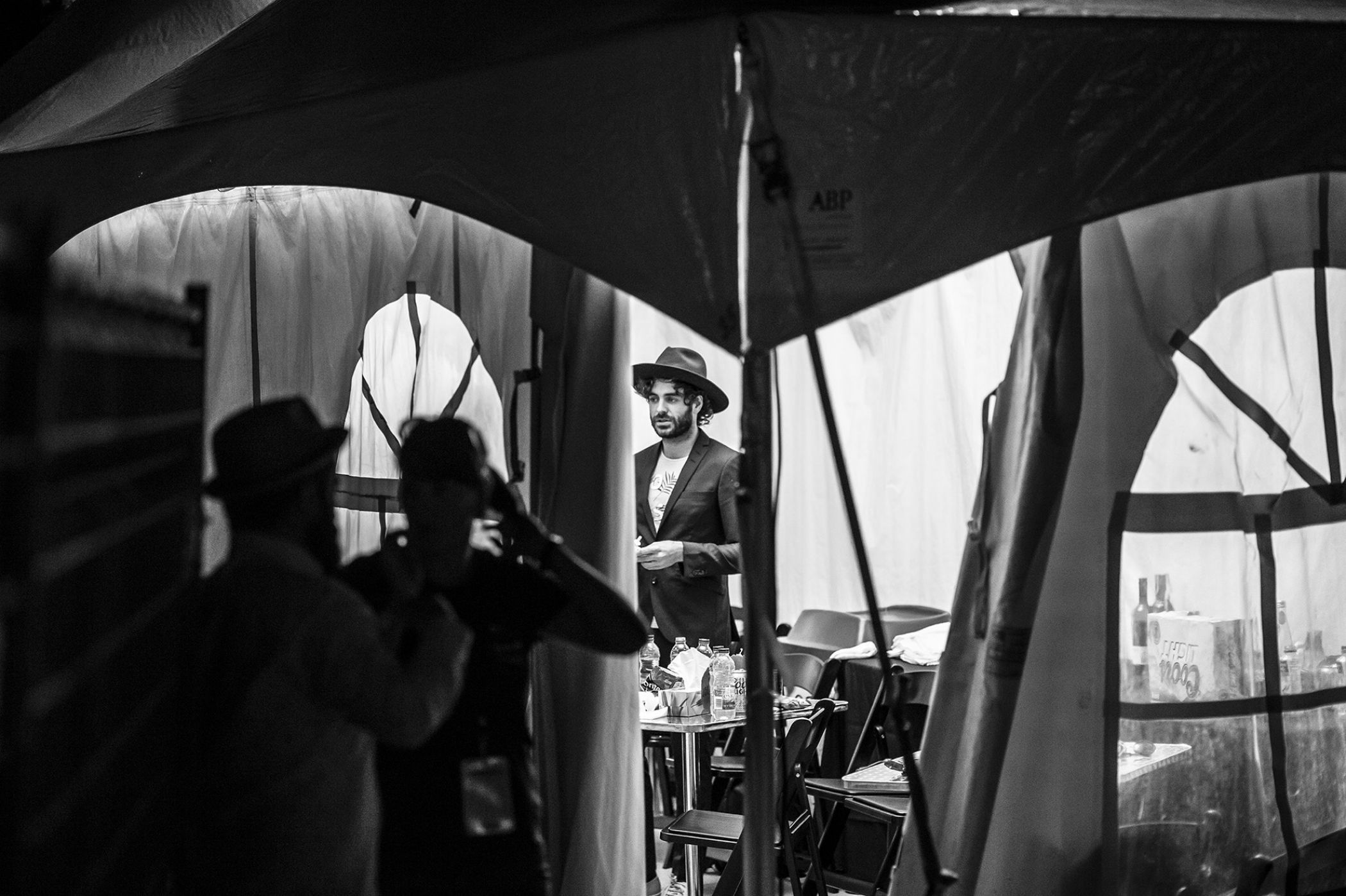 dans sa loge à Longueuil