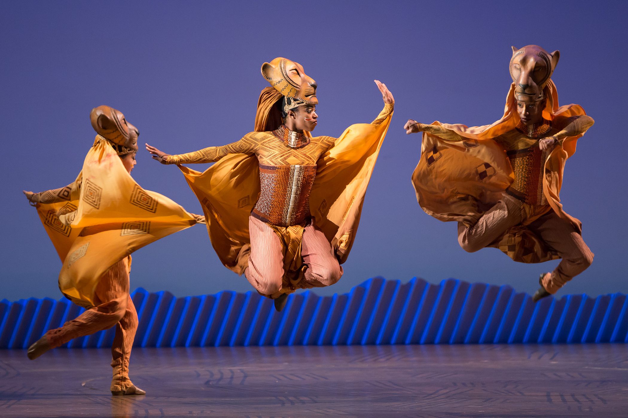 Artistes en performance.